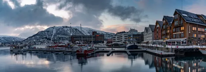 Framed Print : Tromso Waterfront Framed Print : Tromso Waterfront