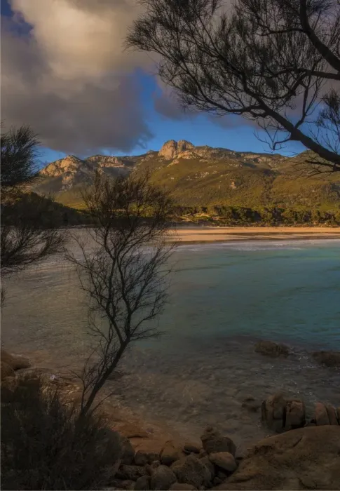Framed Print : Trousers point dusk, Flinders Island, Bass Strait, Tasmania, Australia Framed Print : Trousers point dusk, Flinders Island, Bass Strait, Tasmania, Australia