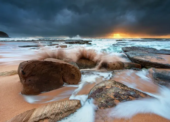 Framed Print : Turimetta beach, Sydney Framed Print : Turimetta beach, Sydney
