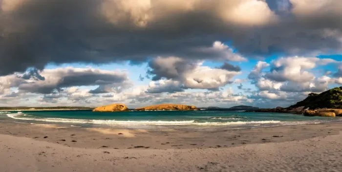 Framed Print : Twilight cove in Albany, Western Australia Framed Print : Twilight cove in Albany, Western Australia