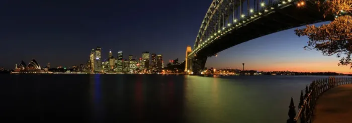 Framed Print : Twilight in Sydney