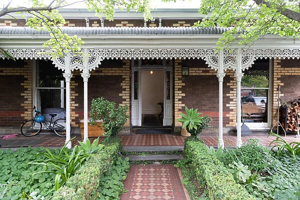 Typical Victorian Australian facade