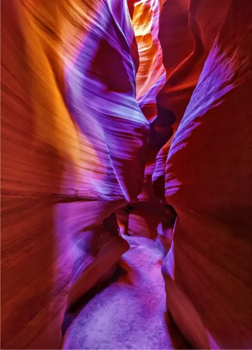 Framed Print : Upper Antelope Canyon, Arizona, Western united States of America