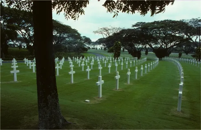 Framed Print : USA memorial park at Paco, Manilla, the Philippines, south east Asia