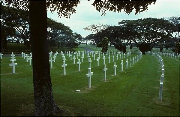USA memorial park at Paco, Manilla, the Philippines, south east Asia
