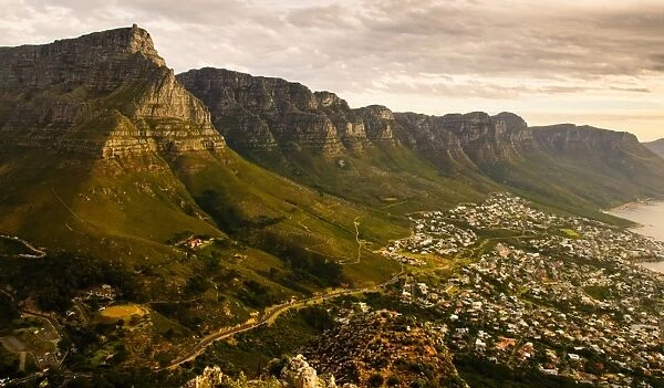 View of the Twelve Apostles from Lions Head