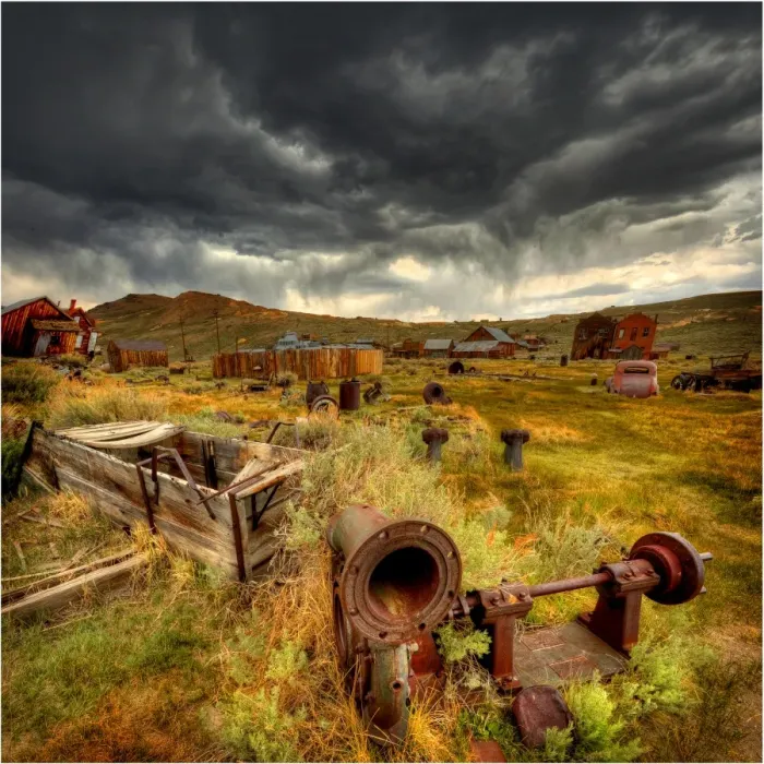 Framed Print : A view of Bodie, an abandoned historic mining town in the Sierra Nevadas of California Framed Print : A view of Bodie, an abandoned historic mining town in the Sierra Nevadas of California
