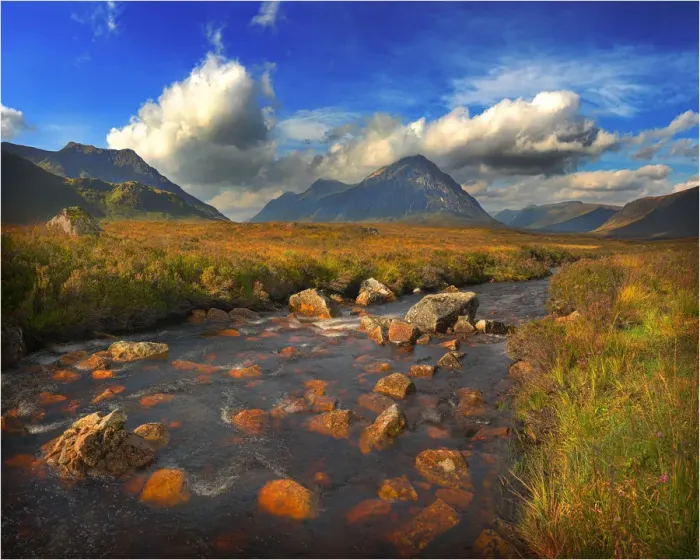 Framed Print : A view to Buachaille Etive More, highlands of Scotland Framed Print : A view to Buachaille Etive More, highlands of Scotland