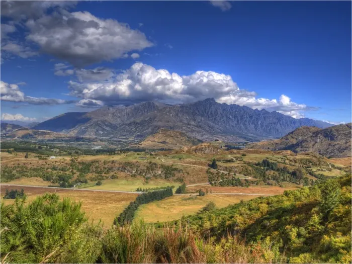 Framed Print : View to the Cardrona Valley, near Queenstown, South Island of New Zealand Framed Print : View to the Cardrona Valley, near Queenstown, South Island of New Zealand