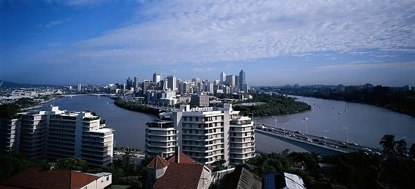 View of City in Brisbane, Australia