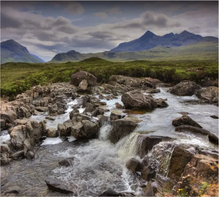 Framed Print : A view to the Cuillins near Sligachan, Isle of Skye, inner Hebrides, Scotland Framed Print : A view to the Cuillins near Sligachan, Isle of Skye, inner Hebrides, Scotland