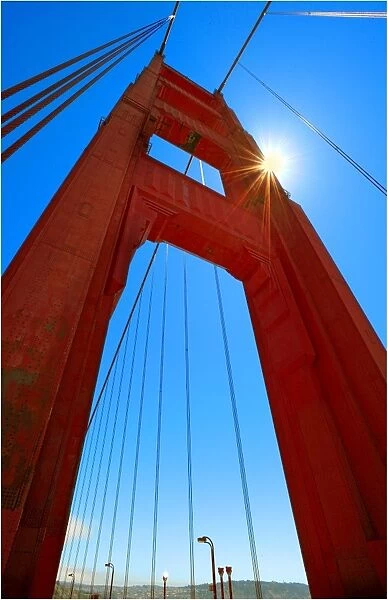A view of Golden gate Bridge, San Francisco, California