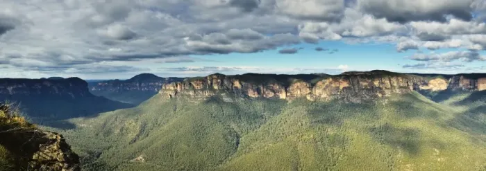 Framed Print : View of Grose Valley, Blue Mountains