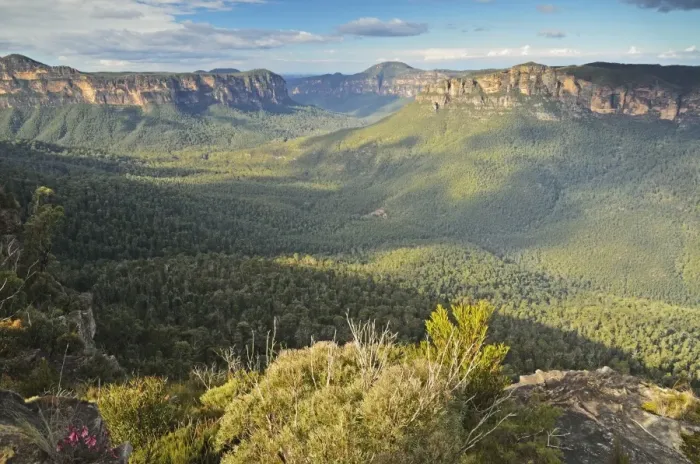Framed Print : View of Grose Valley, Blue Mountains