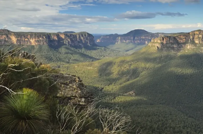 Framed Print : View of Grose Valley, Blue Mountains