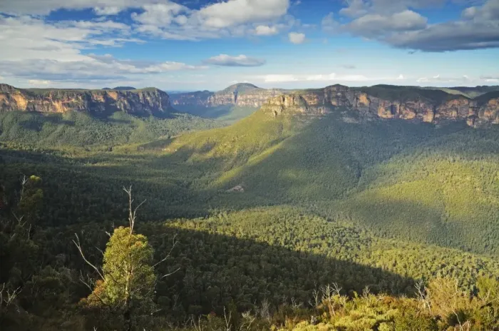Framed Print : View of Grose Valley, Blue Mountains