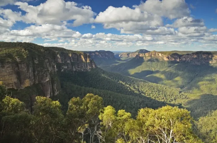 Framed Print : View of Grose Valley, Blue Mountains