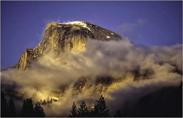 A view to half dome in Yosemite national park, California