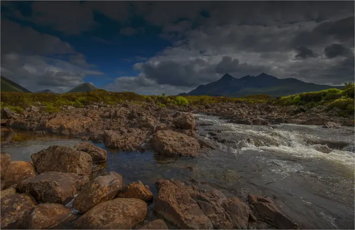 Framed Print : A view from the Isle of Skye, inner Hebrides, Scotland
