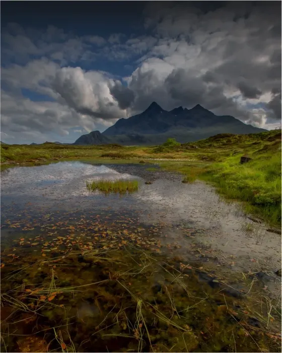 Framed Print : A view from the Isle of Skye, inner Hebrides, Scotland Framed Print : A view from the Isle of Skye, inner Hebrides, Scotland