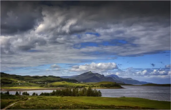 Framed Print : A view from the Isle of Skye, inner Hebrides, Scotland