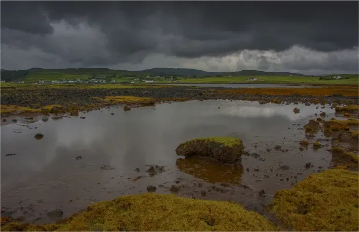 Framed Print : A view from the Isle of Skye, inner Hebrides, Scotland