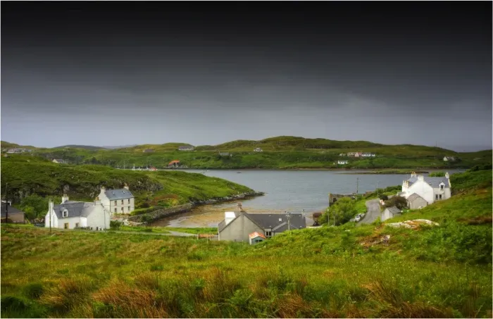 Framed Print : View to Kennavay, Scalpay, Outer Hebrides, Scotland Framed Print : View to Kennavay, Scalpay, Outer Hebrides, Scotland