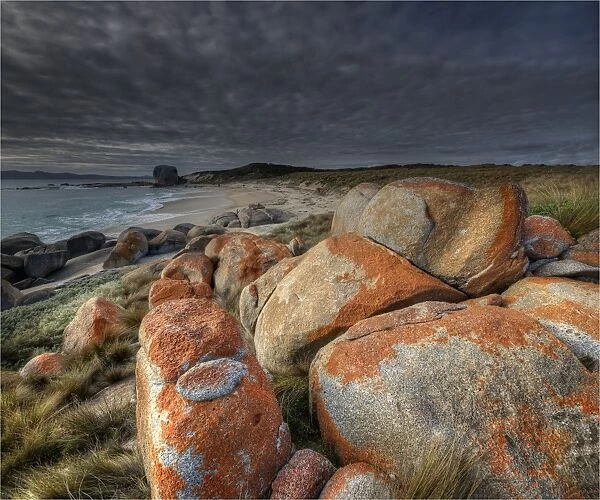 View to Marshall bay, Flinders Island, Tasmania