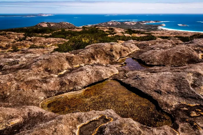 Framed Print : View from the top of Mount Arid to Cape Arid