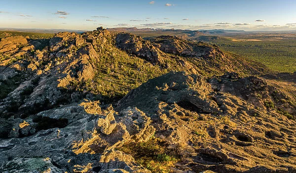 View from the top of Mount Stapylton in Grampians National Park, Victoria