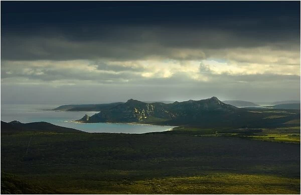 A view from Mount Tanner, Flinders Island, Tasmania