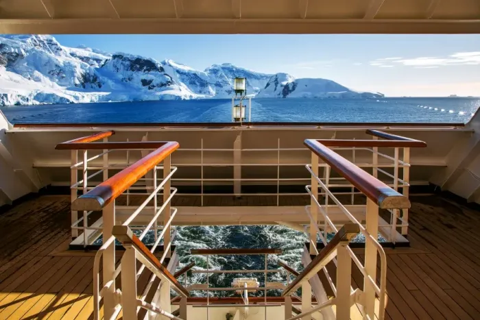 Framed Print : View of Mountain Ranges At Paradise Bay From Shipdeck, West Coast Of The Antarctic Peninsula, Antarctica Framed Print : View of Mountain Ranges At Paradise Bay From Shipdeck, West Coast Of The Antarctic Peninsula, Antarctica