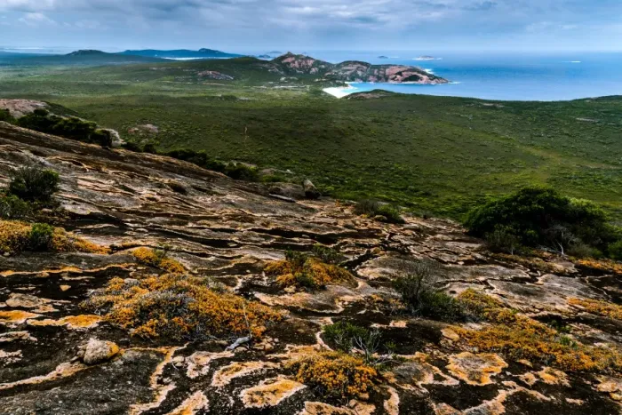 Framed Print : View from the top of mt Le Grand in Cape Le Grand National Park, Western Australia Framed Print : View from the top of mt Le Grand in Cape Le Grand National Park, Western Australia