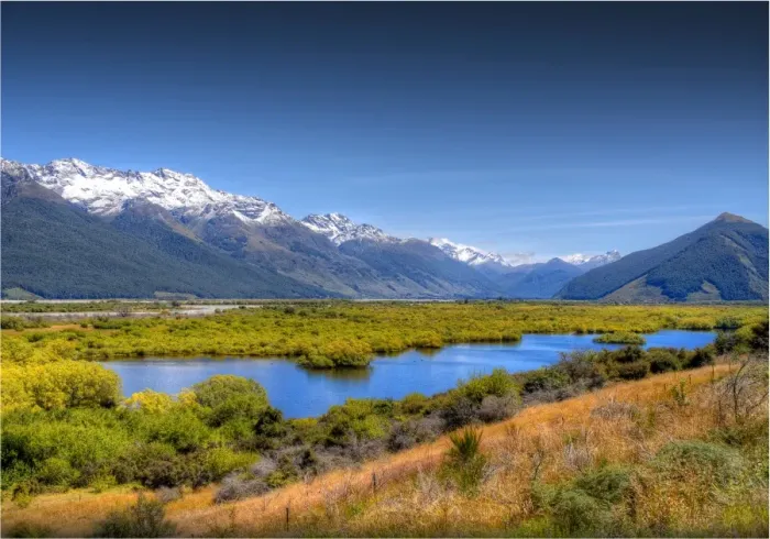 Framed Print : View near Glenorchy South Island of New Zealand Framed Print : View near Glenorchy South Island of New Zealand