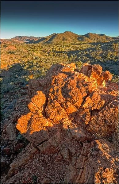 View from the Pinnacles, Flinders Ranges, outback South Australia