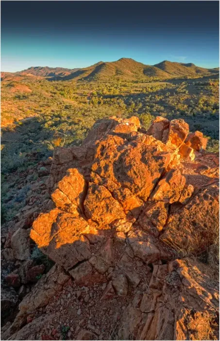Framed Print : View from the Pinnacles, Flinders Ranges, outback South Australia