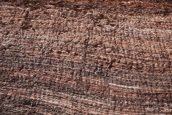 View of a rocky surface from above, Port Hedland, Western Australia, Australia