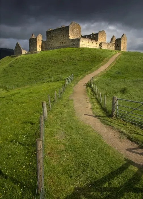 Framed Print : A view of Ruthven Barracks, Badenoch, Scotland, United Kingdom Framed Print : A view of Ruthven Barracks, Badenoch, Scotland, United Kingdom
