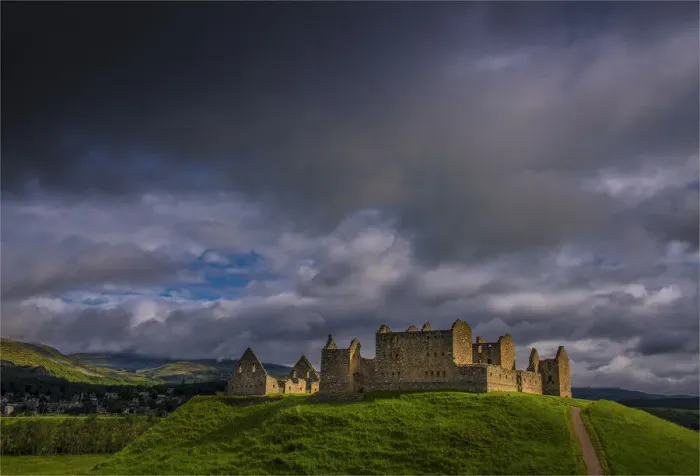 Framed Print : A view of Ruthven Barracks, Badenoch, Scotland, United Kingdom Framed Print : A view of Ruthven Barracks, Badenoch, Scotland, United Kingdom