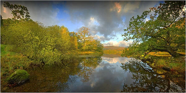 A view from Rydal water, Lake district, Cumbria, England, United Kingdom
