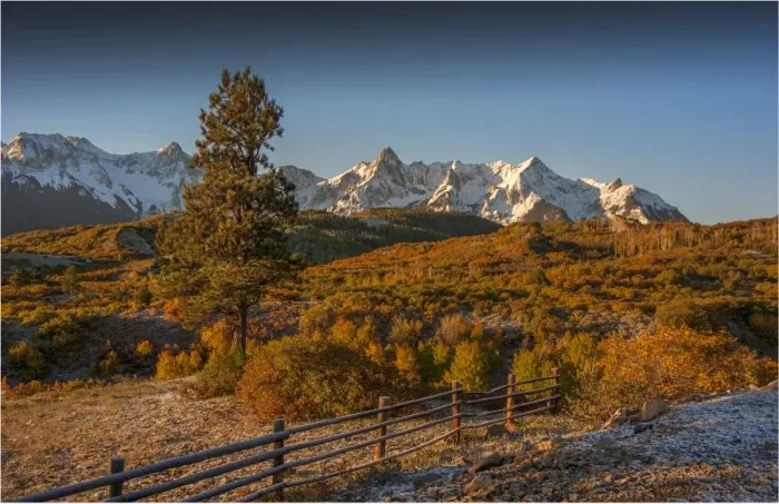 Framed Print : A view towards the San Juan mountains, Colorado, south west United States of America Framed Print : A view towards the San Juan mountains, Colorado, south west United States of America