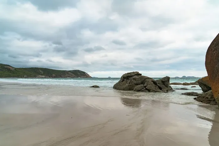 Framed Print : A view of Squeaky Beach | Wilson's Promontory National Park | Victoria | Australia Framed Print : A view of Squeaky Beach | Wilson's Promontory National Park | Victoria | Australia