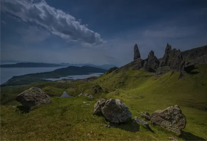 Framed Print : View to Storr Framed Print : View to Storr