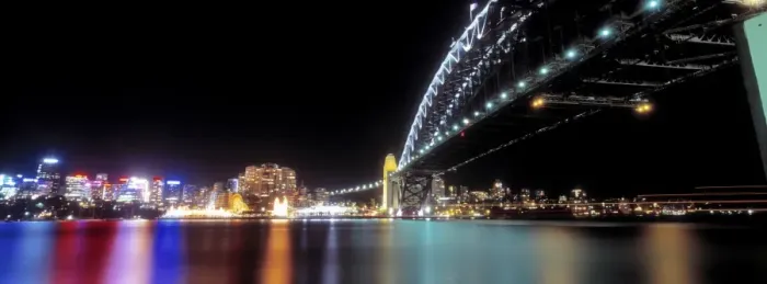 Framed Print : View of Sydney Harbour Bridge