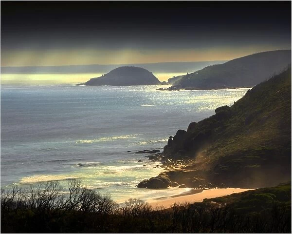 view to Whisky bay, Wilsons Promontory National Park, Victoria, Australia