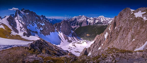 Viewpoint of the Austrian Alps, Innsbruck, Austria