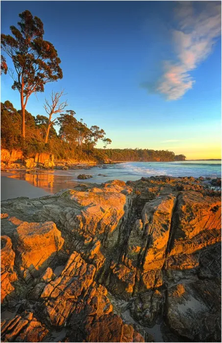 Framed Print : Views along the pristine coastline of Adventure bay, South Bruny Island, Tasmania Framed Print : Views along the pristine coastline of Adventure bay, South Bruny Island, Tasmania