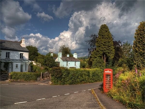 The village of Mary Tavey, Devon, England, United Kingdom