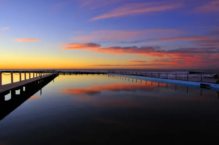 Framed Print : Vivid sunrise in cold winter