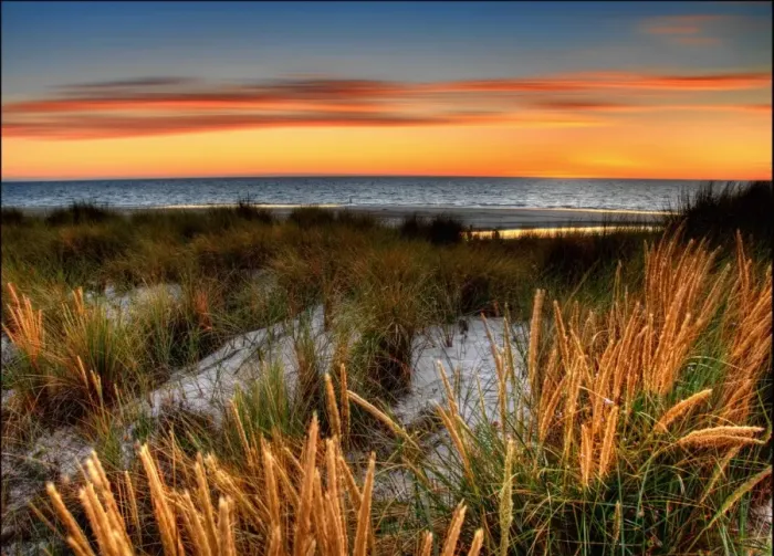 Framed Print : Vivid sunset Framed Print : Vivid sunset